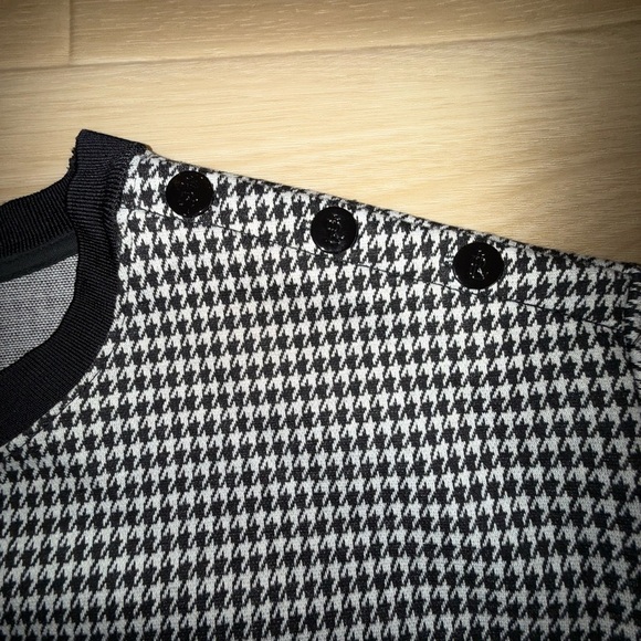 Ralph Lauren Houndstooth Double-Knit Jacquard Top - Picture 4 of 6